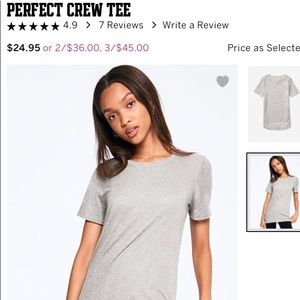 Pink Perfect Crew Tee